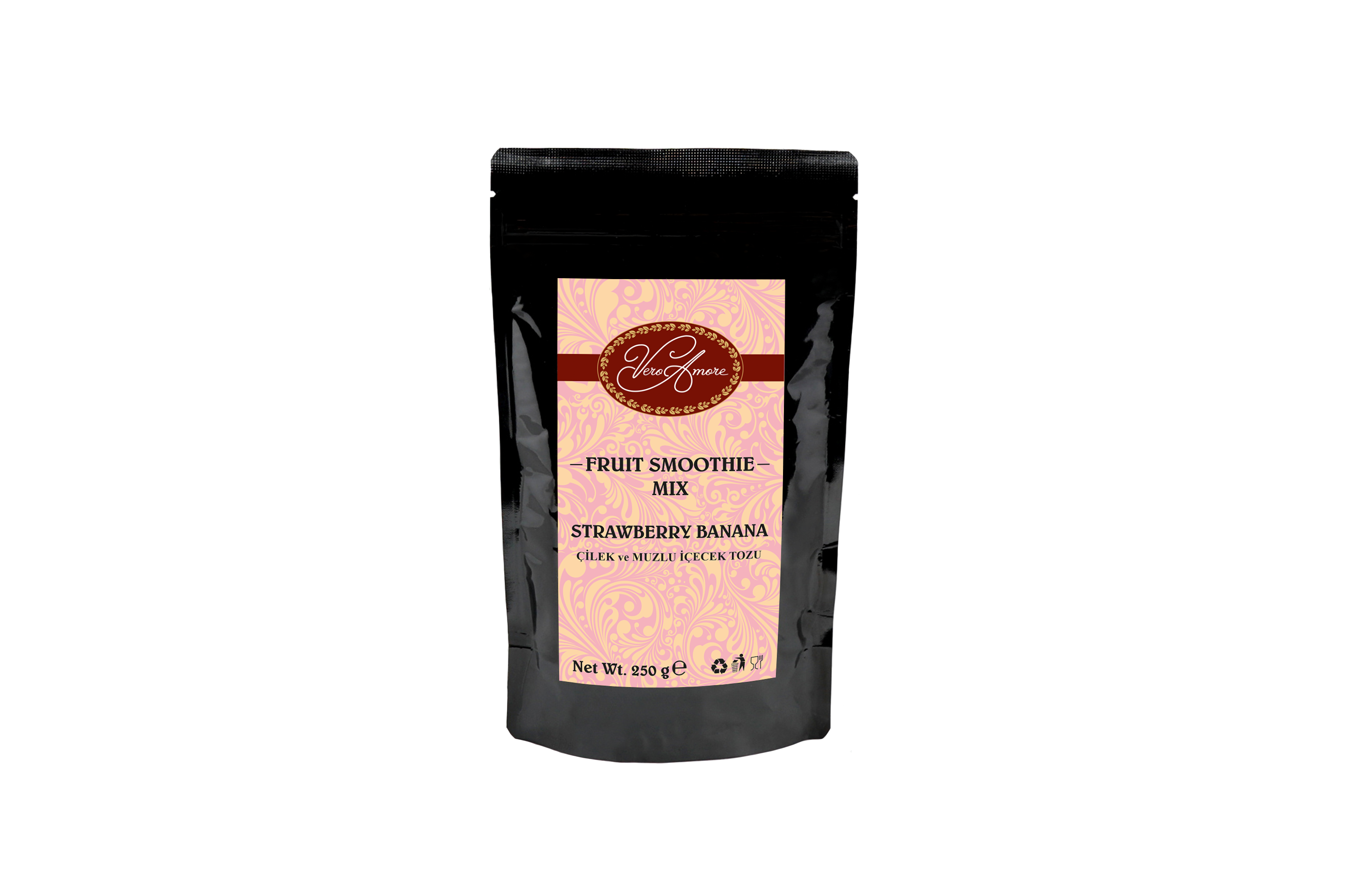 STRAWBERRY BANANA (ÇİLEK/MUZ )SMOOTHIE 250GR 