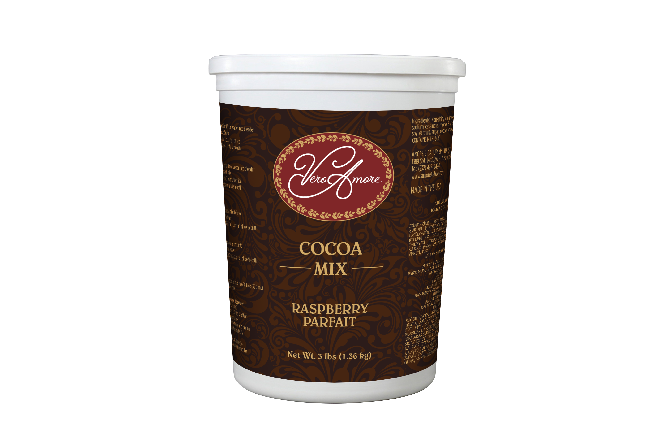 RASPBERRY PARFAIT 1360GR 